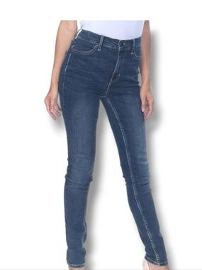 NWT Free People High-Rise Skinny Jeggings in Dark Denim